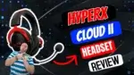 Hyperx cloud ii gaming headset with 7. 1 surround sound and memory foam ear pads, perfect for immersive gaming sessions.