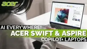 Computex 2025: New Acer Swift & Aspire AI Copilot+ laptops | Smart Tech, Sharp Takes - CRYOVEX.com Computex 2025: acer swift & aspire copilot+ ai laptops