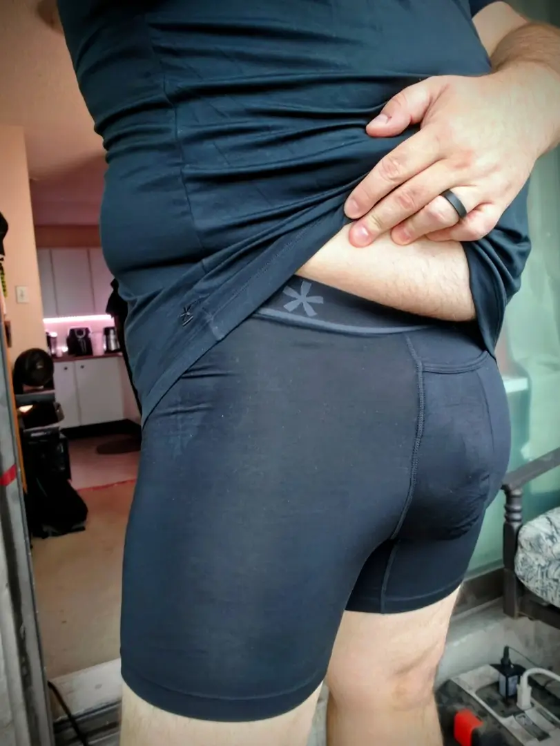 A Tech Nerd’s Take on Manmade Men’s Essentials | Smart Tech, Sharp Takes - CRYOVEX.com Person wearing manmade boxer briefs demonstrating the comfortable fit and spacious pouch design.