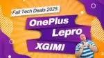 Fall 2025 tech deals featuring oneplus tablets and earbuds, lepro smart lighting, and xgimi 4k projectors during prime day sales in canada