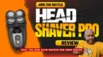 Philips Head Shaver Pro 9000 Series Review 2025: Is It Really the Smartest Bald Shaver Yet? | Smart Tech, Sharp Takes - CRYOVEX.com Reviewer showcasing the philips head shaver pro 9000 series during a real head shave.