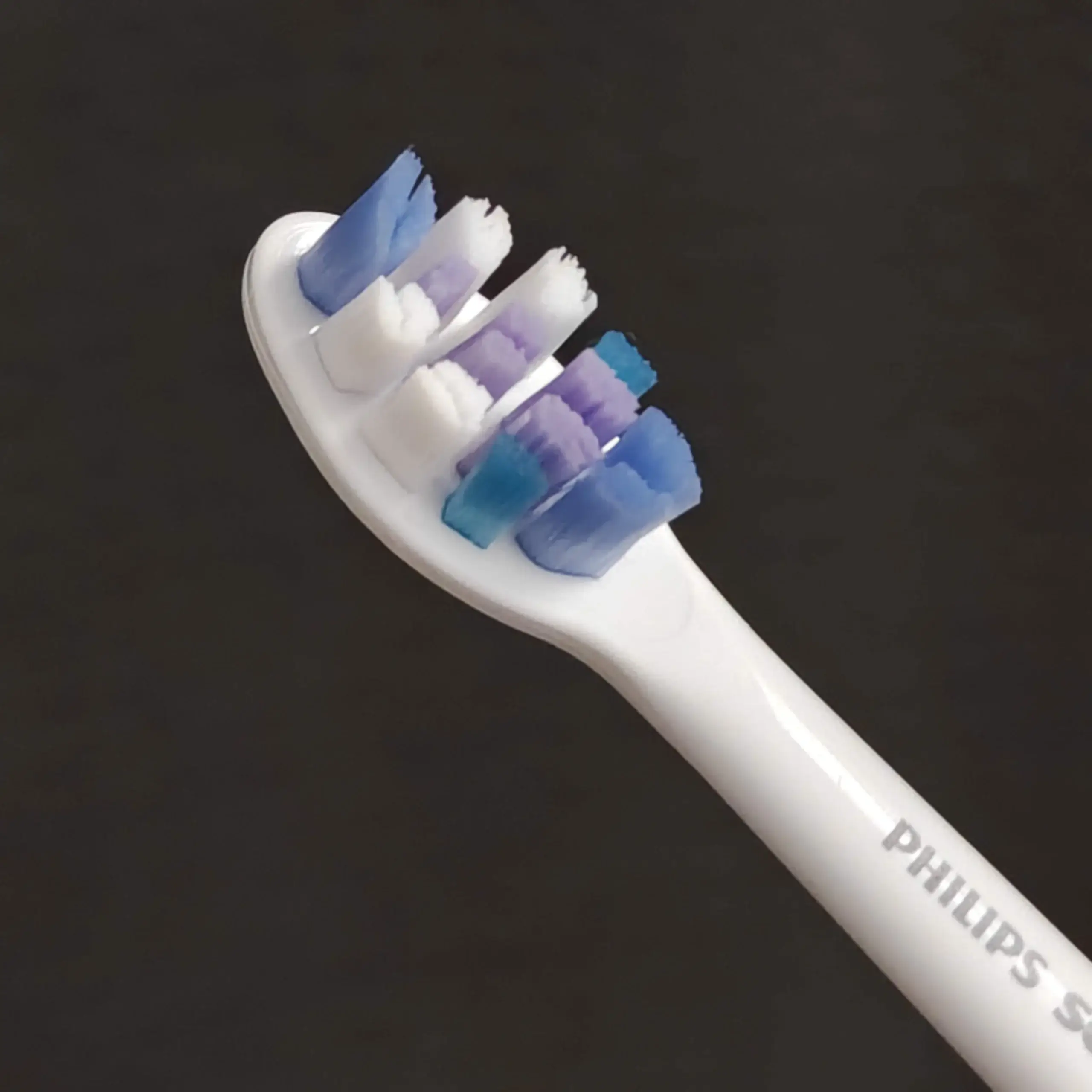 Philips Sonicare Series 6100 Review: A Surprisingly Thoughtful Toothbrush | Smart Tech, Sharp Takes - CRYOVEX.com Close-up of philips sonicare series 6100 brush head showing soft bristles designed for sensitive teeth and daily cleaning