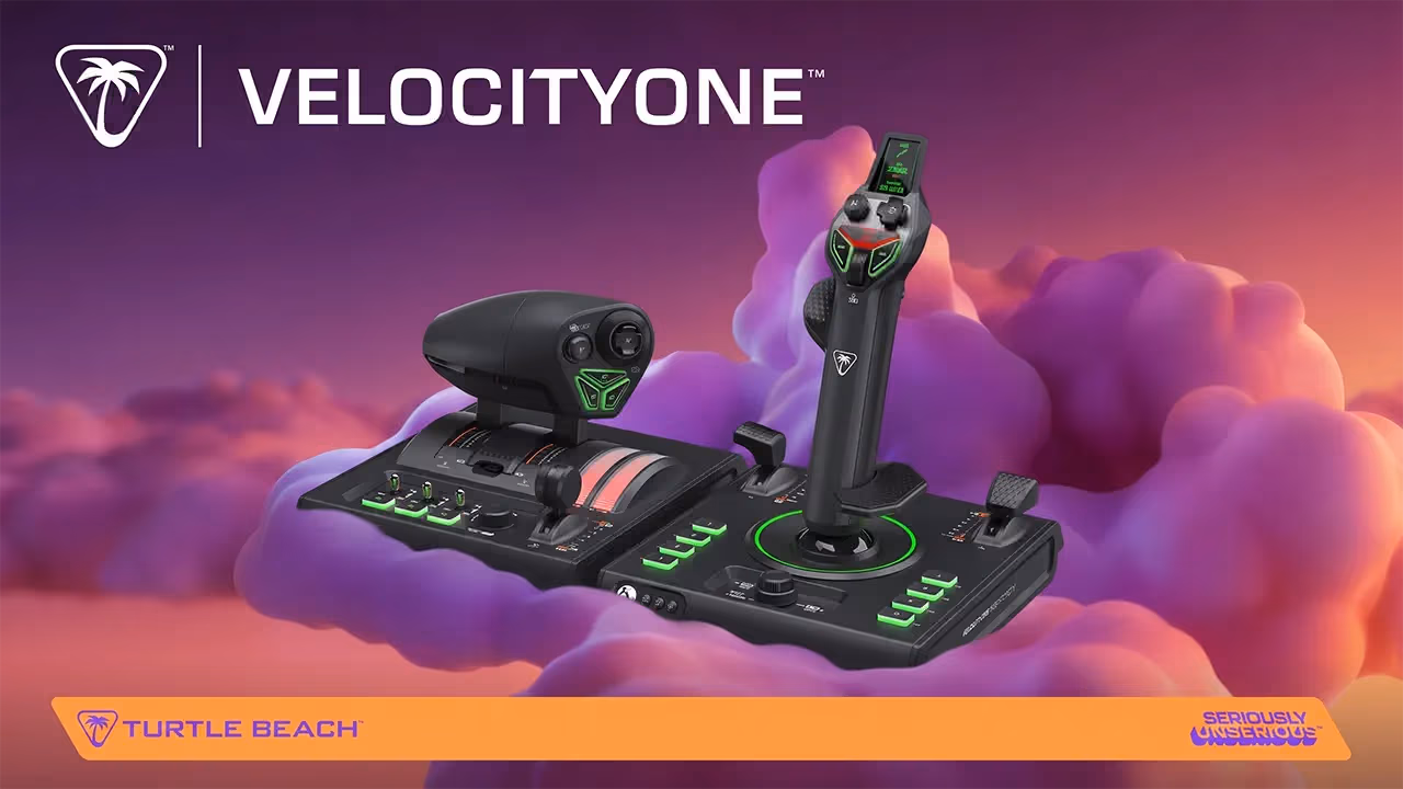 Take to the Skies: Turtle Beach Reveals the All-New VelocityOne HOTAS System | Smart Tech, Sharp Takes - CRYOVEX.com The turtle beach velocityone hotas flight simulator system.
