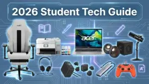 2026 Student Tech Guide: Gear to Study, Stream, and Game Smarter | Smart Tech, Sharp Takes - CRYOVEX.com 2026 student tech guide