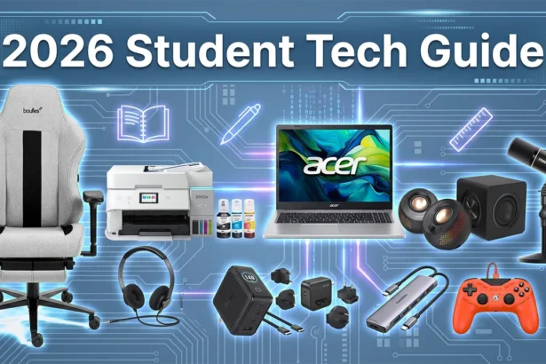 2026 Student Tech Guide: Gear to Study, Stream, and Game Smarter | Smart Tech, Sharp Takes - CRYOVEX.com 2026 student tech guide