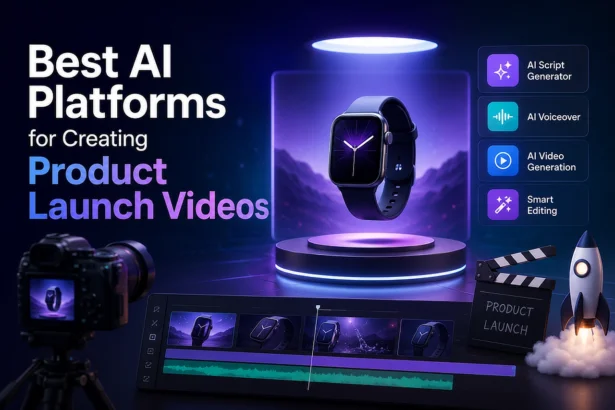 Best ai platforms for creating product launch videos