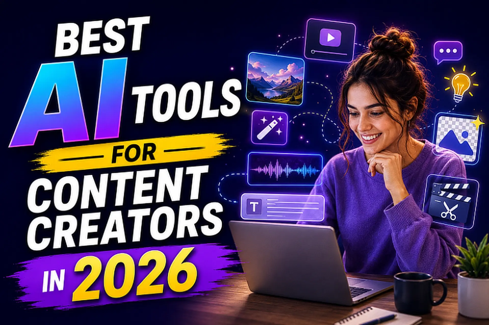 Best AI Tools for Content Creators in 2026