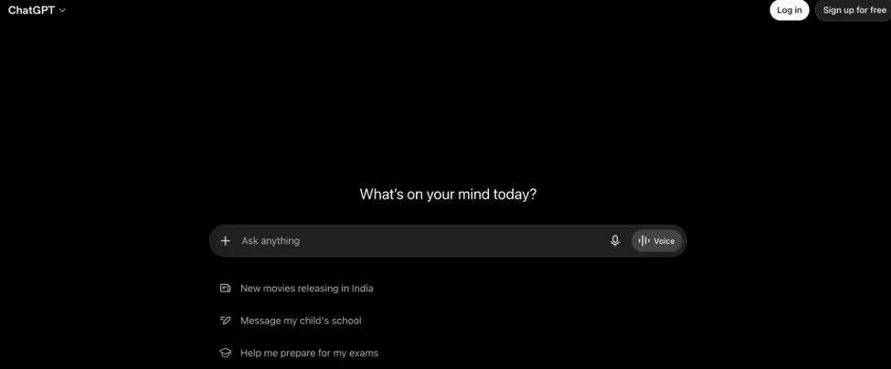 Best AI Tools for Content Creators in 2026 | Smart Tech, Sharp Takes - CRYOVEX.com Chatgpt interface showing an ai text prompt generating content ideas, outlines, and scripts for creators.
