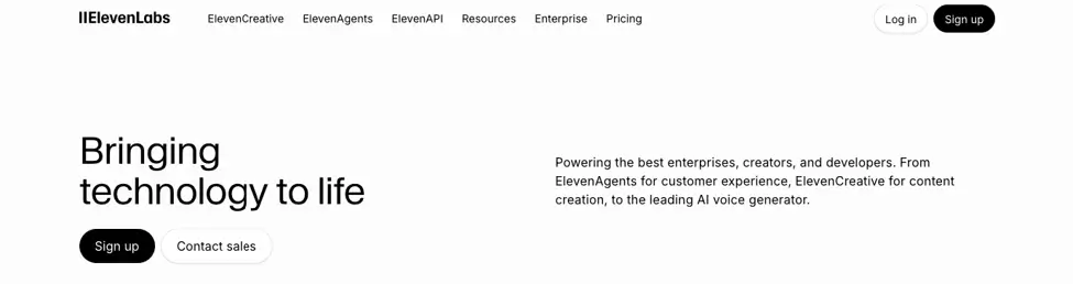 Best AI Tools for Content Creators in 2026 | Smart Tech, Sharp Takes - CRYOVEX.com Elevenlabs ai voice generation dashboard showing text-to-speech customization parameters and voice selection controls.