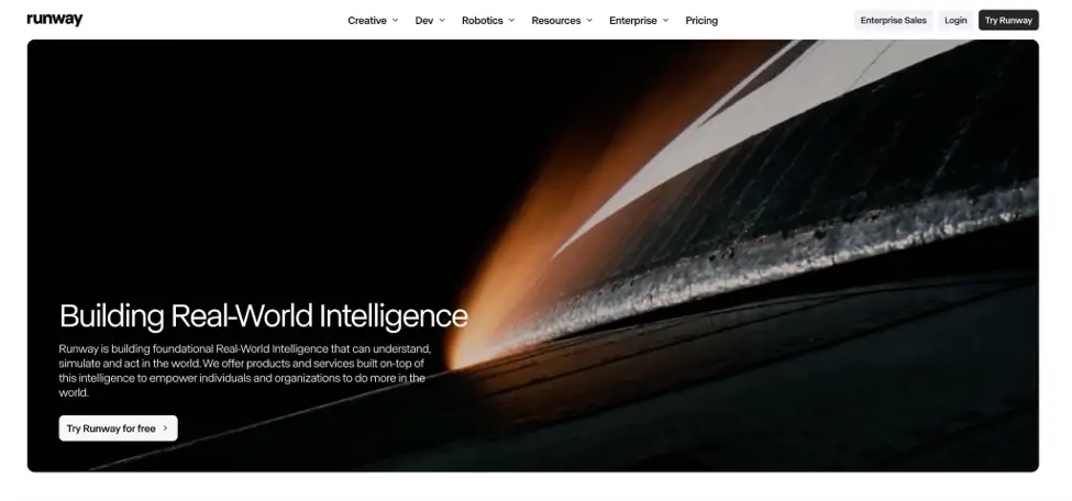 Best AI Tools for Content Creators in 2026 | Smart Tech, Sharp Takes - CRYOVEX.com Runway ai video generation interface displaying text-to-video prompt controls, motion sliders, and timeline preview.