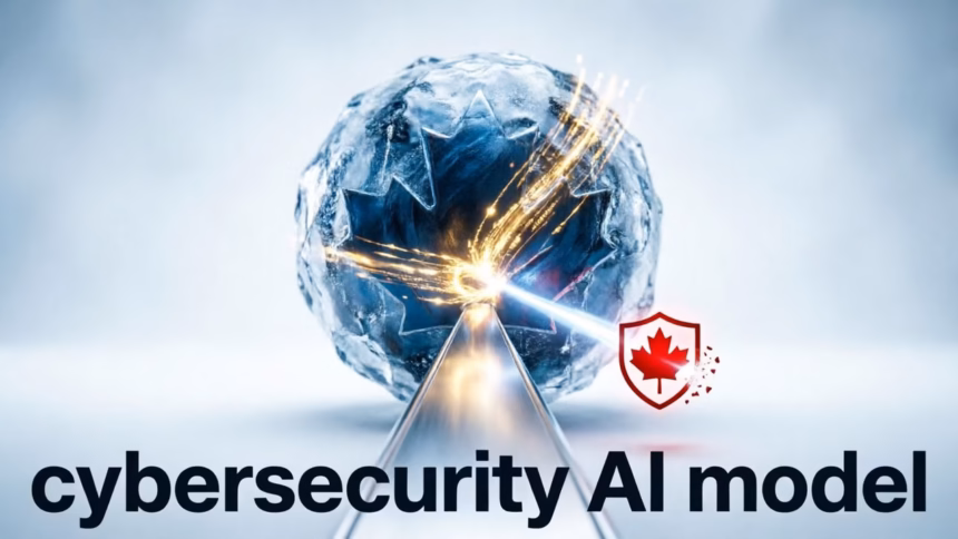 Bell and Cohere Launch Canadian Cybersecurity AI for Faster Threat Investigation | Smart Tech, Sharp Takes - CRYOVEX.com Digital visualization of network threat detection and ai analysis within a security operations center.