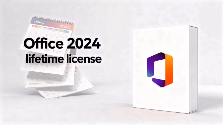 Office 2024 Professional Plus Lifetime License Drops to $55 for Windows Users | Smart Tech, Sharp Takes - CRYOVEX.com Microsoft office 2024 professional plus application icons including word, excel, and powerpoint on a desktop interface