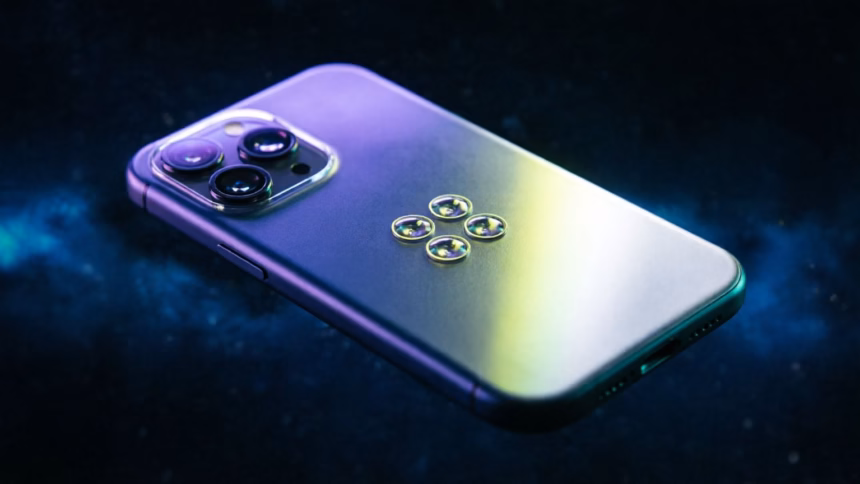 Realme 16 Pro Harry Potter Edition brings quadra light-sensing color-changing tech to fans | Smart Tech, Sharp Takes - CRYOVEX.com Realme 16 pro harry potter edition smartphone showing textured brown rear panel with argyle pattern