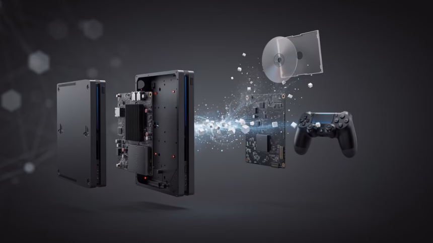 Sony execs revive the PS4 game‑sharing meme—now disc‑less and oddly timely | Smart Tech, Sharp Takes - CRYOVEX.com Shuhei yoshida and adam boyes holding an empty hand in a recreated ps4 game‑sharing meme