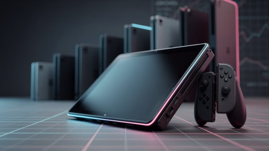 Switch 2 Sales Surge Past 20 Million – Nintendo Says ‘This Is Just the Beginning’ | Smart Tech, Sharp Takes - CRYOVEX.com Nintendo switch 2 console with vibrant game artwork in the background