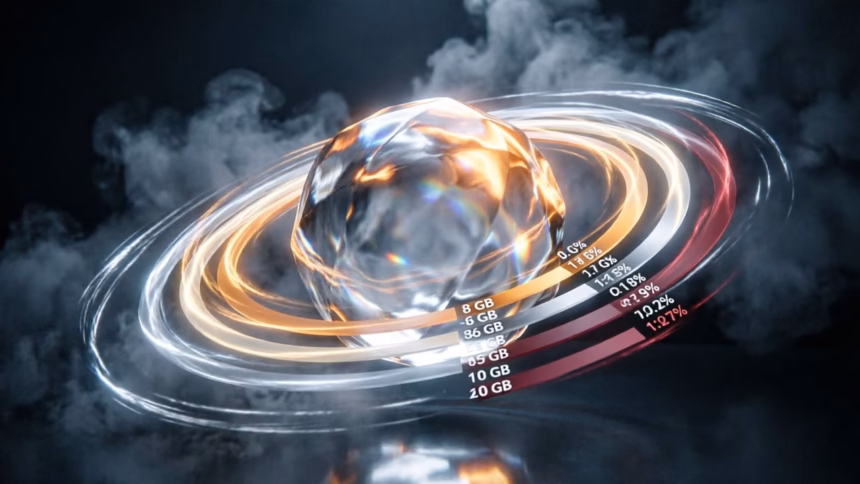 32 GB RAM Claims Top Spot in September Steam Survey | Smart Tech, Sharp Takes - CRYOVEX.com Graphical representation of ram capacity distribution showing 32gb leading 16gb