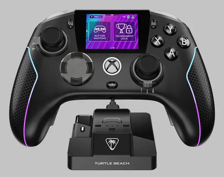 Turtle Beach Unveils Flagship Stealth Ultra II Wireless Controller Ahead of November Launch | Smart Tech, Sharp Takes - CRYOVEX.com Front view of the turtle beach stealth ultra ii high-performance wireless controller