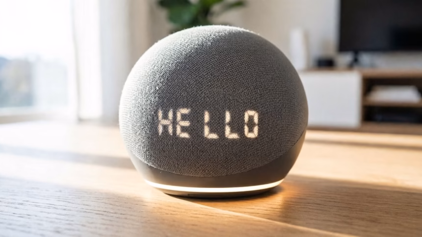 Beyond the Echo Dot: Four Smart Speakers With Alexa Built-In | Smart Tech, Sharp Takes - CRYOVEX.com Denon home 150 wireless smart speaker on a kitchen counter