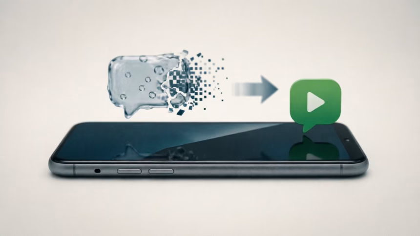 Fizz Shuts Down Visual Voicemail Apps, Pushing Users to Native Android Features | Smart Tech, Sharp Takes - CRYOVEX.com Smartphone screen displaying a fizz notification about app discontinuation