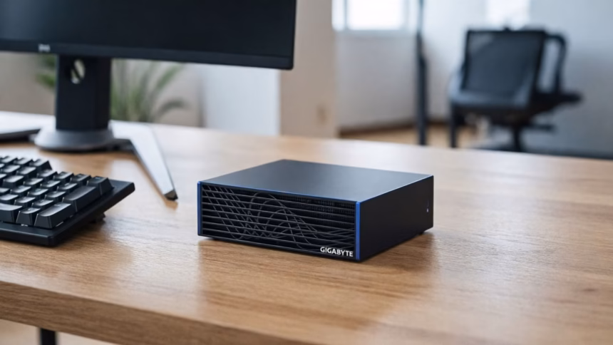 Gigabyte Shrinks the Desktop AI Gap with New 64GB Unified Memory Option | Smart Tech, Sharp Takes - CRYOVEX.com Compact gigabyte ai top atom desktop computer unit