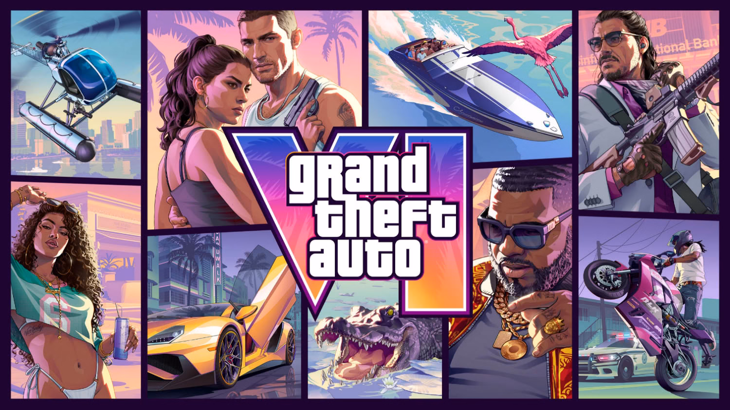 GTA 6 PC Release Reportedly Slated for Q1 2027 | Smart Tech, Sharp Takes - CRYOVEX.com Conceptual artwork of grand theft auto vi featuring urban environments