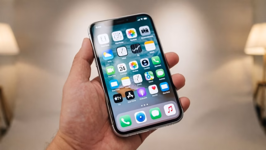 iPhone Duo Launch Stumbles: Display Cracks and Camera Gaps Plague Early Adopters | Smart Tech, Sharp Takes - CRYOVEX.com Close-up of a damaged inner screen on a folded smartphone device