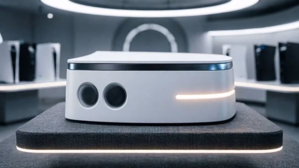 Conceptual rendering of next generation playstation console hardware components