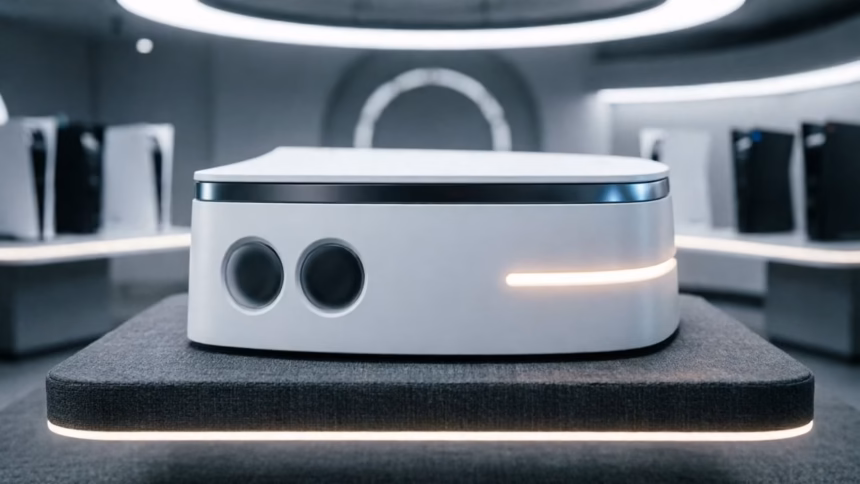 Conceptual rendering of next generation playstation console hardware components