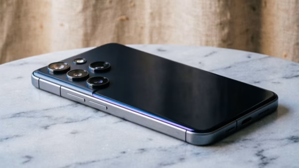 Samsung galaxy s26 ultra smartphone displayed against a dark background