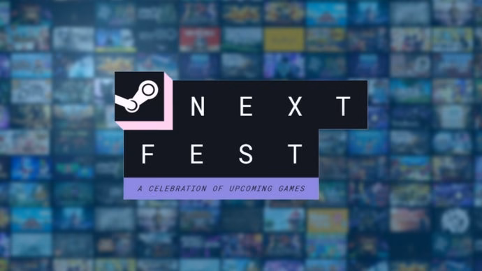 Steam Next Fest 2026 Launches With Record-Breaking Demo Volume Amid AI Concerns | Smart Tech, Sharp Takes - CRYOVEX.com Promotional graphic for steam next fest 2026 showing a collage of various indie game characters and logos against a digital background