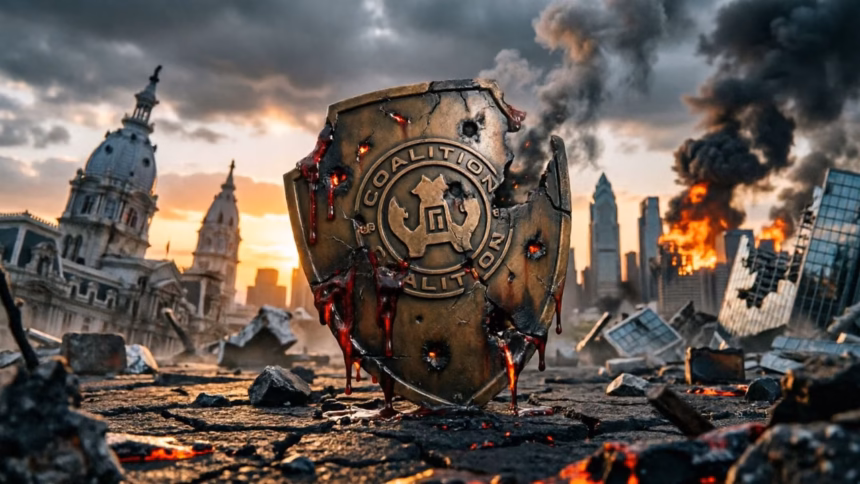 Concept art or promotional material for gears of war: e-day featuring the vancouver-based development team context