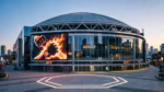 Scotiabank arena exterior in toronto