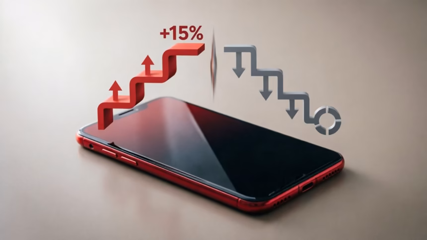 Virgin Mobile Canada Raises Prices and Cuts Data; Public Wireless Trims Plan Limits | Smart Tech, Sharp Takes - CRYOVEX.com Smartphone displaying mobile carrier interface against blurred city background