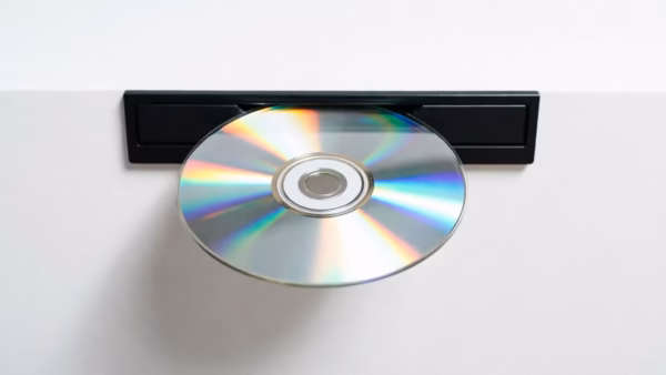 Why Blu-ray Players Outlast Modern Streaming Boxes | Smart Tech, Sharp Takes - CRYOVEX.com A close-up of a modern black blu-ray player with disc tray open