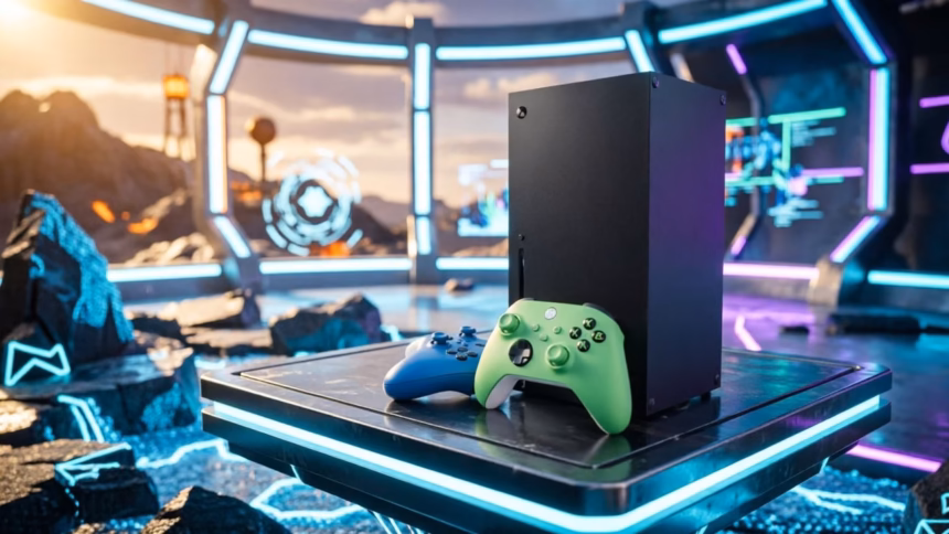 Xbox Series X as a Blu-ray Player: The Nuanced Reality for Canadian Gamers | Smart Tech, Sharp Takes - CRYOVEX.com Close-up of xbox series x console disc drive slot