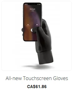 MUJJO's Valentine's Day Gift Guides - Coupon Code | Smart Tech, Sharp Takes - CRYOVEX.com All-new touchscreen gloves