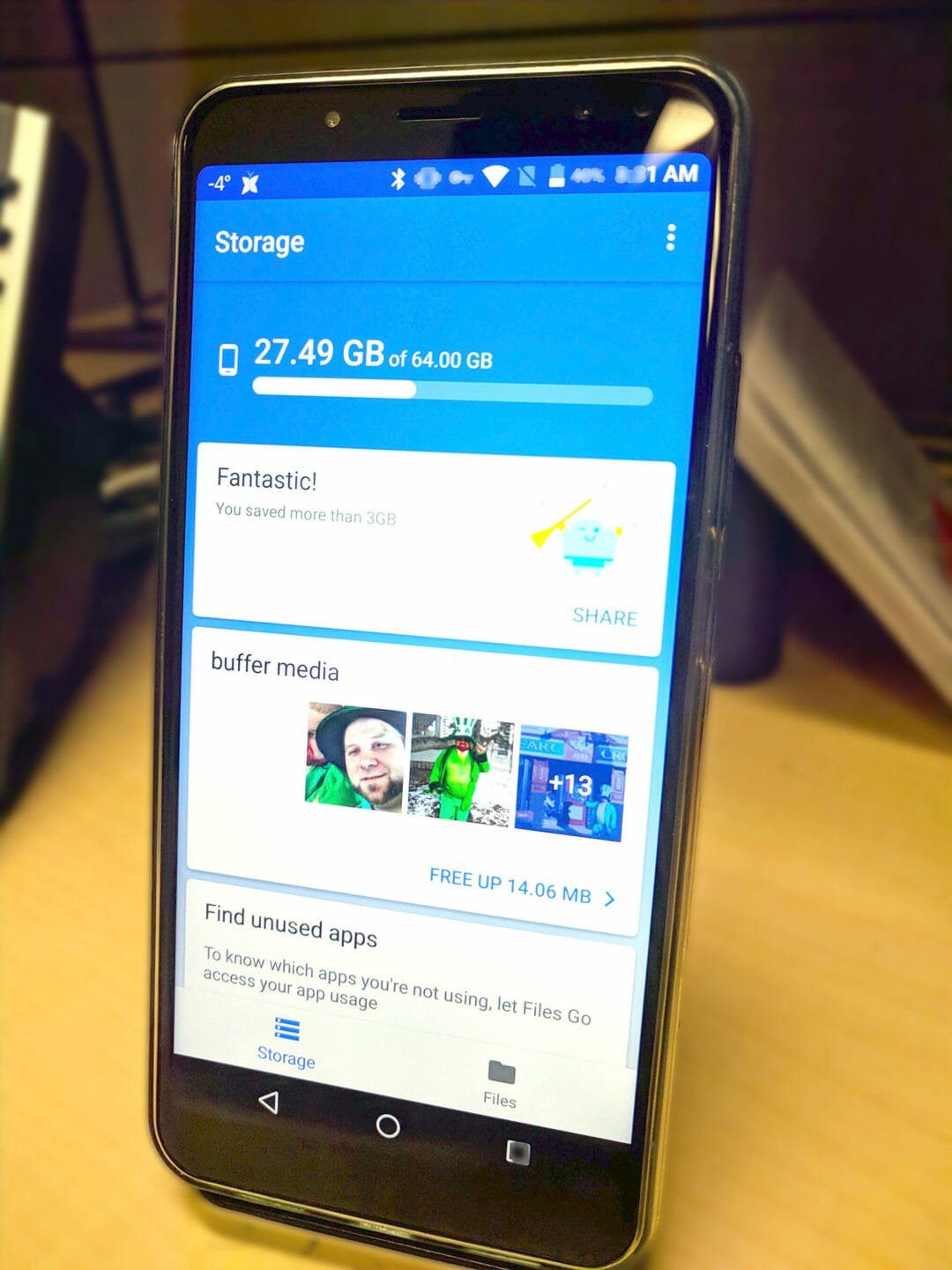 Google Files Go Martin Android News All Bytes Review 2