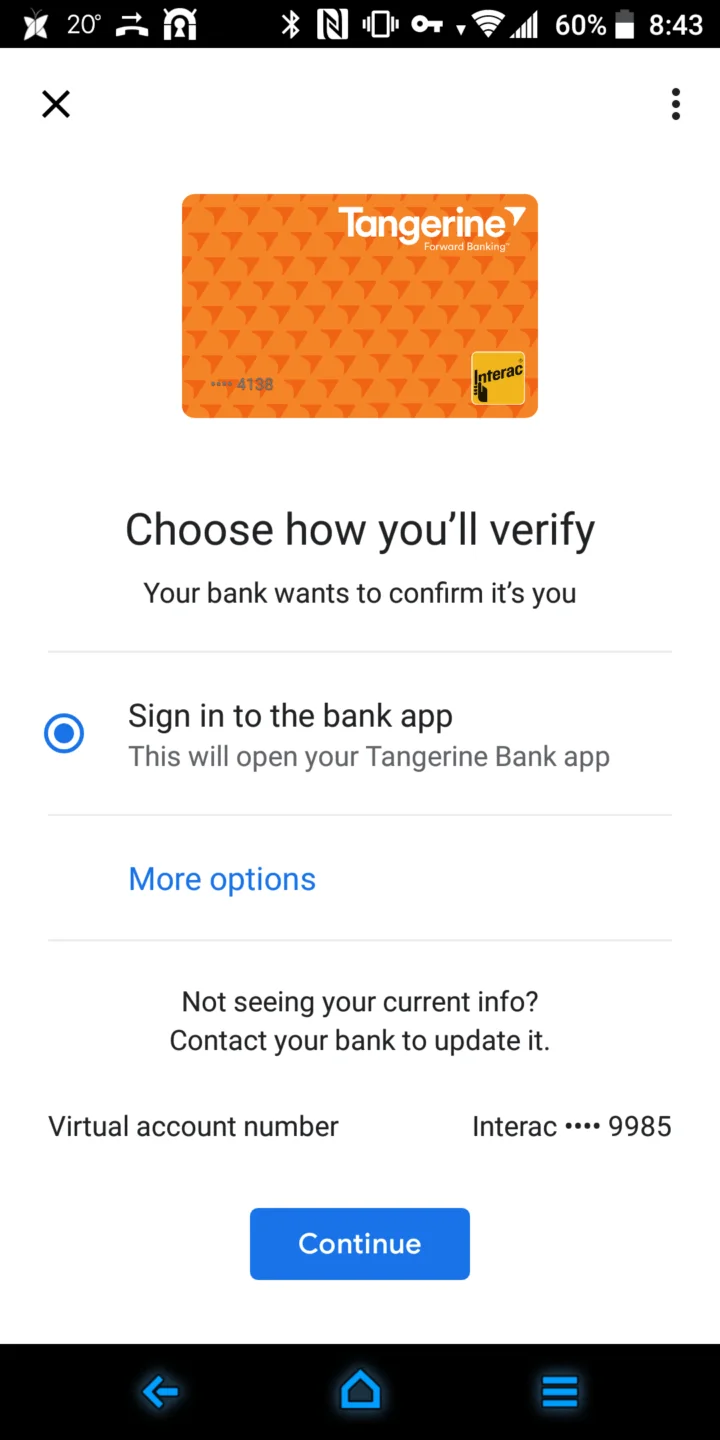 Tangerine google pay canada martin guay ottawa android