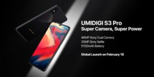 UMIDIGI S3 Pro confirmed official launch 18th February | Smart Tech, Sharp Takes - CRYOVEX.com Umidigi s3 pro confirmed official launch 18th february android news all bytes